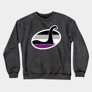 Asexual Nessie Cryptid Pride Crewneck Sweatshirt